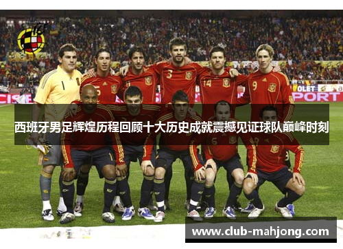 西班牙男足辉煌历程回顾十大历史成就震撼见证球队巅峰时刻